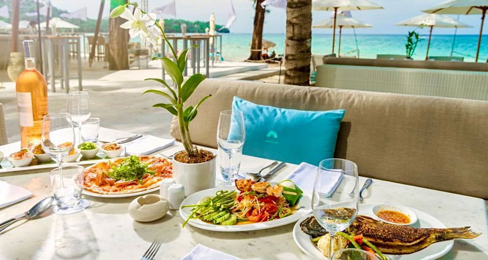 Catch Beach Club's culinary offerings are a symphony of taste and innovation.