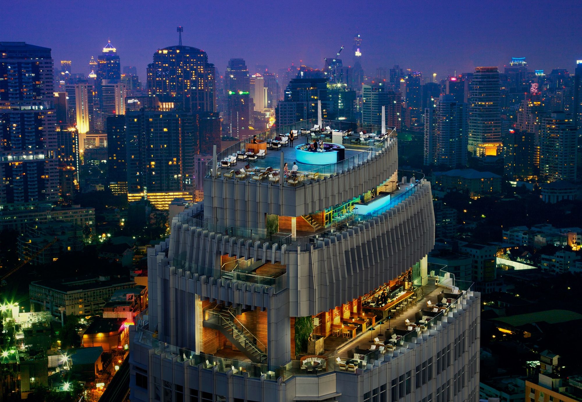 Octave Rooftop Lounge & Bar offers a diverse range of experiences.