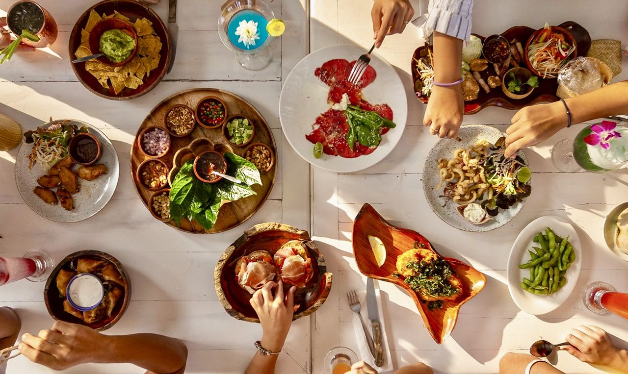 The Jungle Club menu boasts both Thai and Western culinary artistry.