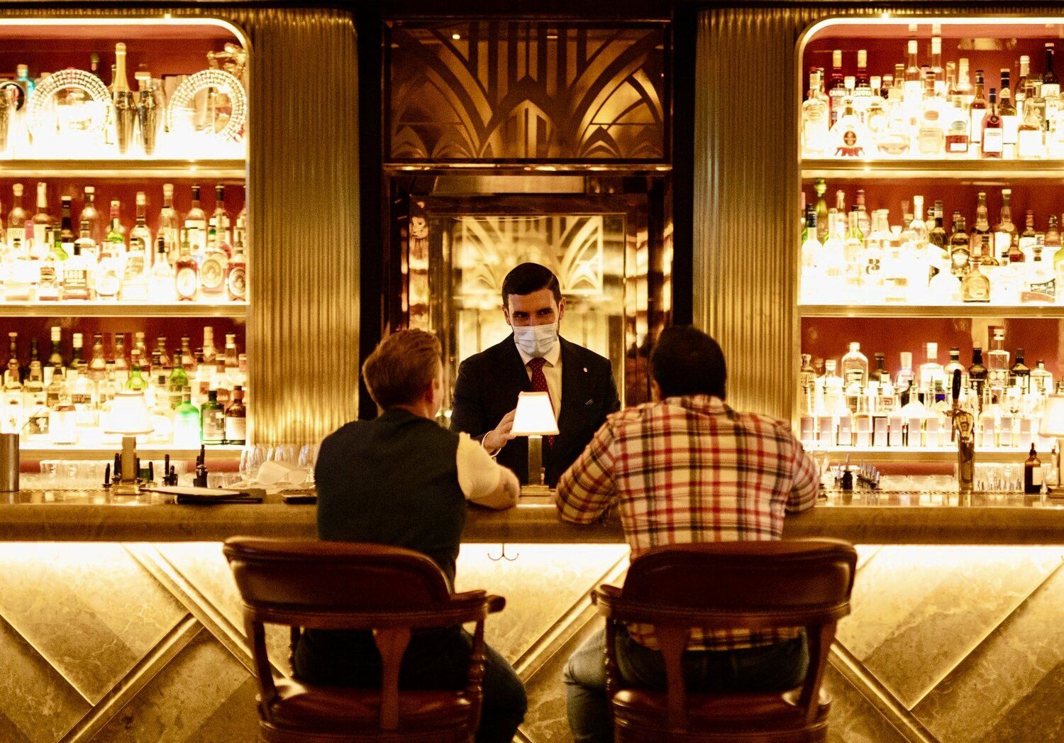 The venue's talented bartenders are ready to cater to your every whim and fancy. 