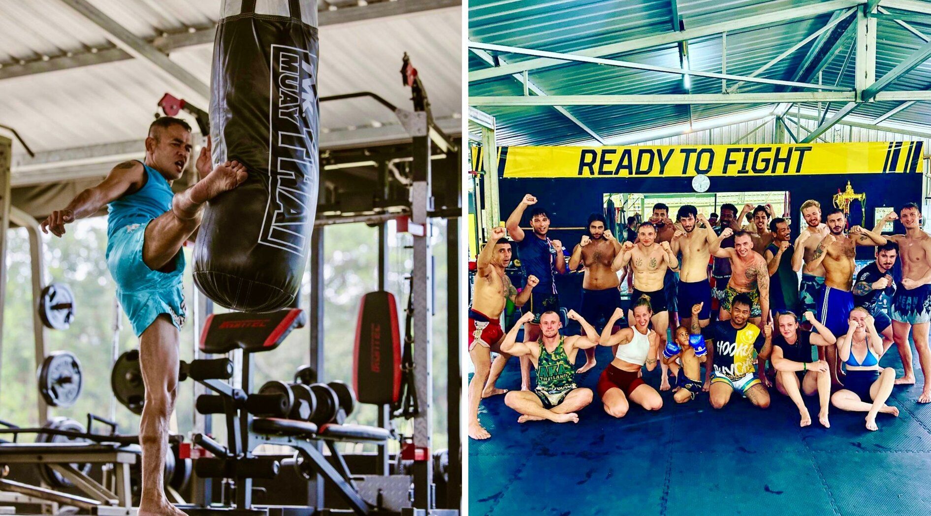 M19 Muay Thai Gym is a premier training facility on the island of Koh Phangan.
