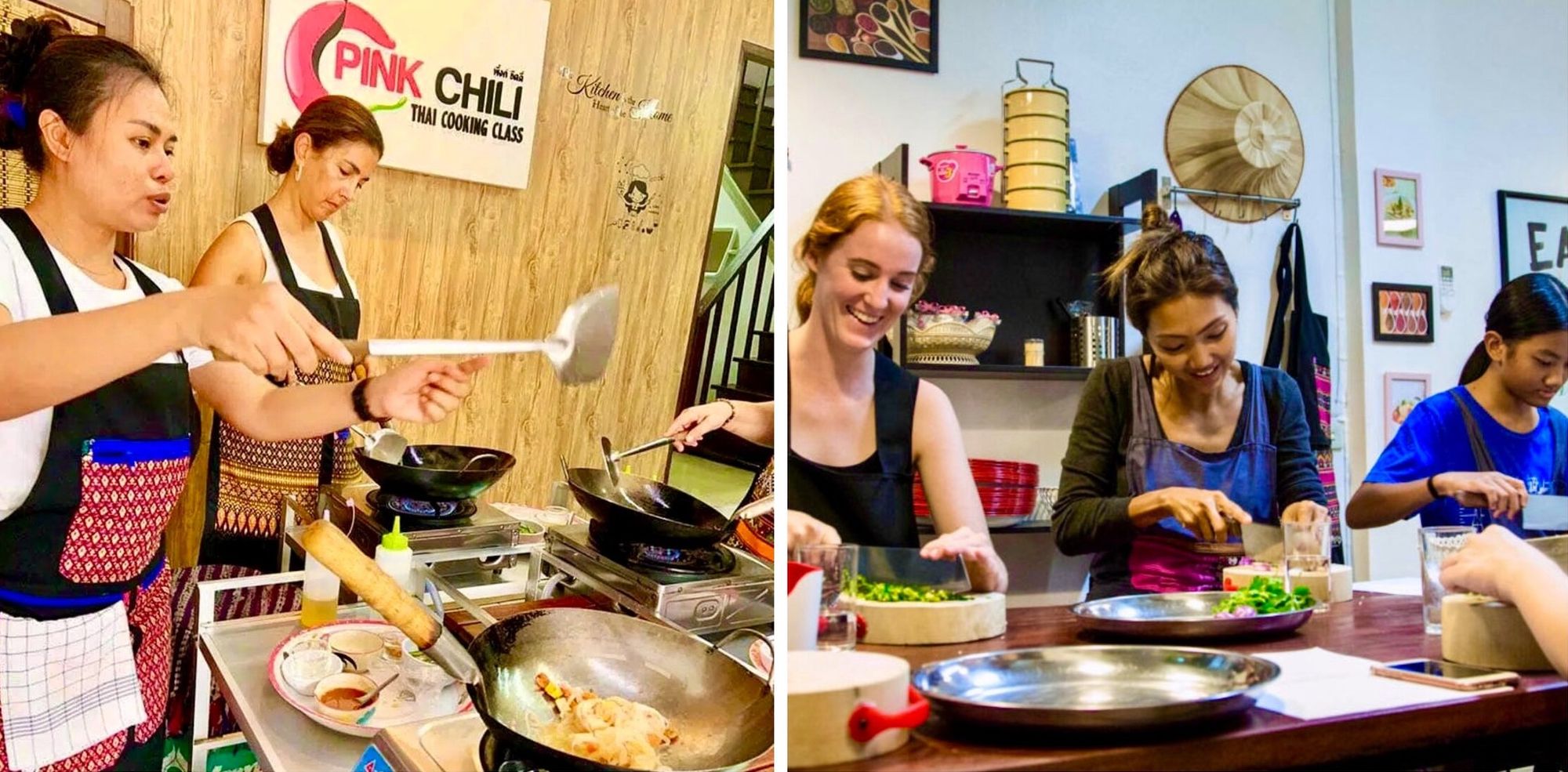 TABLE Experiences - Pink Chili Thai Cooking Class and Market Tour (Bangkok)